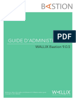 Bastion Admin Guide FR