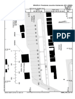 Aeropuerto de Brasilia diagrama de estacionamiento