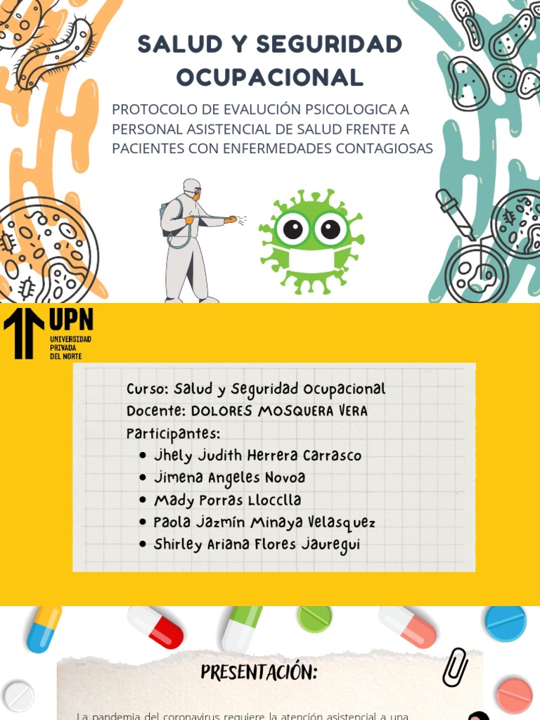 Salud y Seguridad Ocupacional | PDF | Salud mental | Seguridad y salud ...