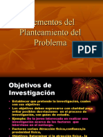 Elementos Del Planteamiento Del Problema