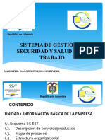 Unidad 1 Sistema de Gestion de SST Segundo Corte