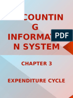 Accounting Information System Expenditure Cycle Procedures