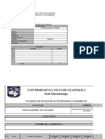 Control de Actividades (Dos Formatos Adjuntos)