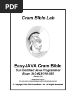 Easy Java Certification 130 Questions