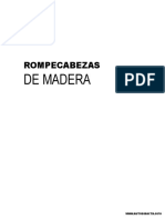 La Única Guía Con Planos para Hacer Rompecabezas de Madera