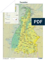 Tocantins Mapa