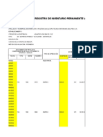 Formato 13.1: "Registro de Inventario Permanente Valorizado - Detalle Del Inventario Valorizado"