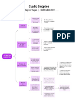 Cuadro Sinóptico en Blanco