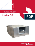 Gabinete compacto de ventilação para forro GF