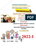 Portafolio de Relación Con La Familia 2022