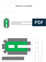 Letras 3D Modificables PowerPoint 97-2003