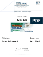 Rapport Zelio