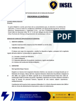 Propuesta Económica - Curso