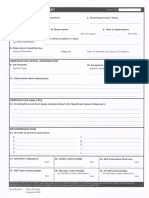 Hazard Observation Report Form (Sesuai Jumlah Peserta)