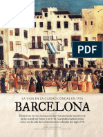 BARCELONA - La Vida en La Ciudad en 1700