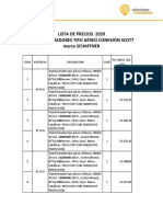 Lista de Precios Trafos Scott (2020) Diseno Ok