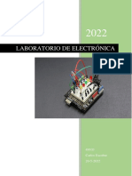 LABORATORIO DE ELECTRÓNICA Fuente 5v DC Con TRANSISTOR