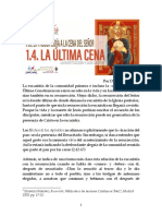 CL EU 1.4. La Ultima Cena La Institucion y Los Gestos