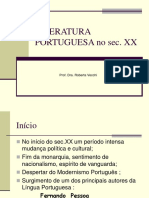 Literatura Portuguesa no Séc. XX