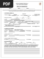 8 Cedula de Emergencia