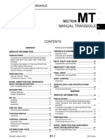 Manual Transaxle: Section