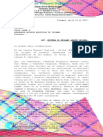 Sub Consejo Tsimane' Regional solicita declarar camino vecinal