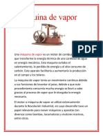 Máquina de Vapor