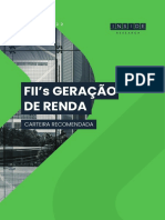 Carteira FIIs Geração de Renda 01.07.2022