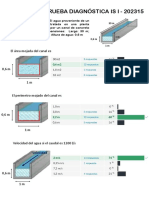 Resultados Prueba Diagnóstico IS I 202315