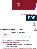 4.Examination rules