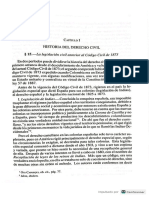 Historia Del Derecho Civil y La Estructura Del Código Civil