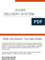 HEALTHCARE DELIVERY SYSTEM MODELS IN THE PHILIPPINES, USA, UK & CHINA