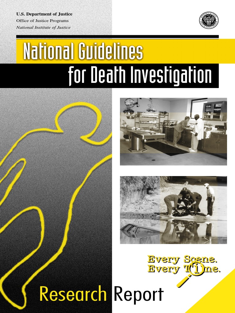 Death Investigations | PDF | Coroner | Justice