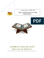 Ujian Kualiti Bacaan Al-Quran - 2018