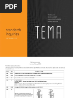 TEMA Standards Inquiries 2020