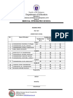 Reading Speed Grade 7-10