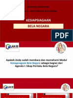 Agenda 1 - KESIAPSIAGAAN BN