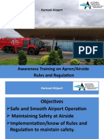 Apron Regulations - Kurnool Airport