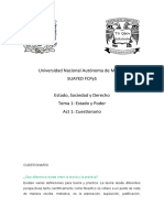 Cuestionario Edo Sociedad y Derecho 1