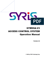 SYW95A-V3 Software Users Manual English V0200