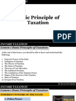 Basic Principles of Income Taxation