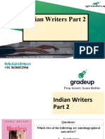 Indian Writers Part 2: Help@gradeup - Co
