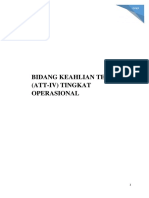 DPKP BIDANG KEAHLIAN TEKNIKA (ATT-IV) TINGKAT OPERASIONAL