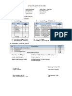 CONTOH PEMBUATAN Analisis Alokasi Waktu