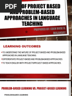 Developing PBL Instructional Plans | PDF | Project Based Learning ...
