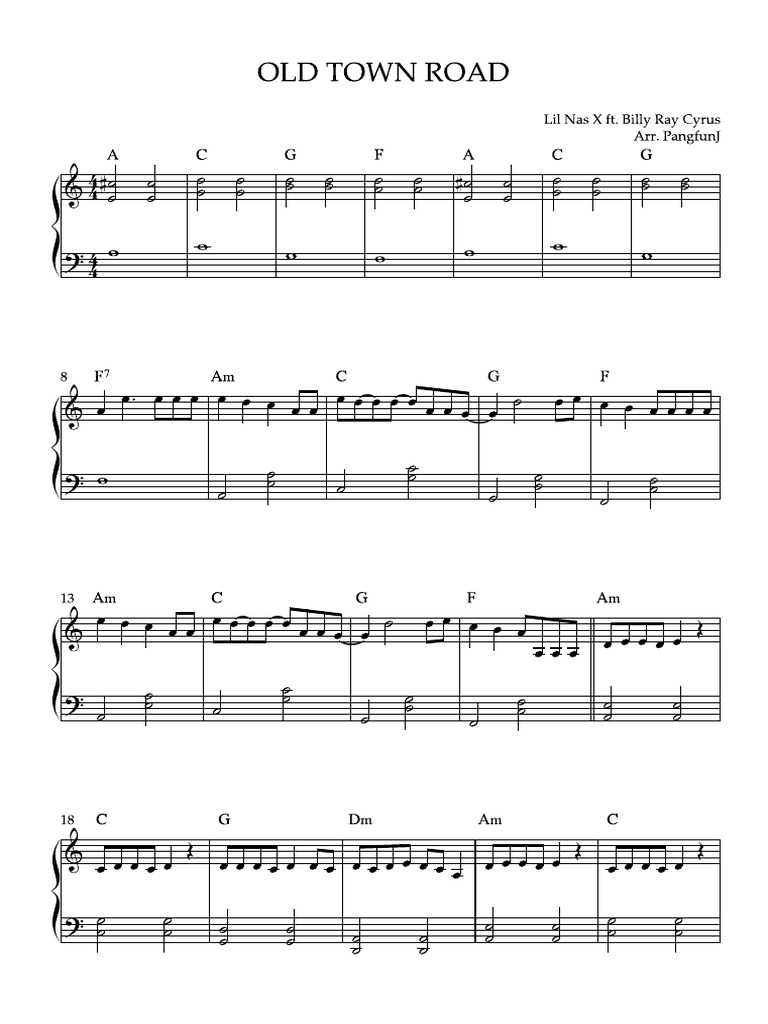 Old Town Road | PDF