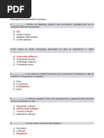 MCQ, BSP 1