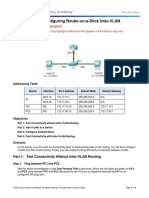 6.3.3.6 Packet Tracer - Configuring Router-on-a-Stick Inter-VLAN Routing Instructions - ILM