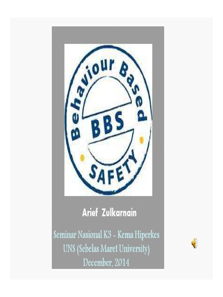 Bbs Safety PDF Behavior Motivational