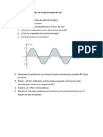 Ejercicios onda senoidal CA